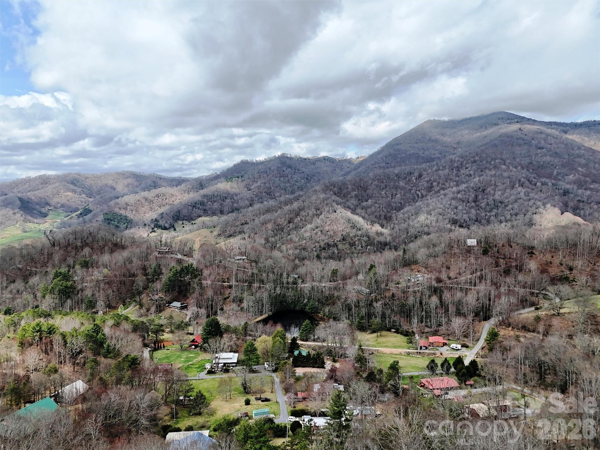 Tbd Moonbeam Lane, Unit 101 102 Clyde, NC 28721 - Photo 4 of 20 a view of a city with lush green forest