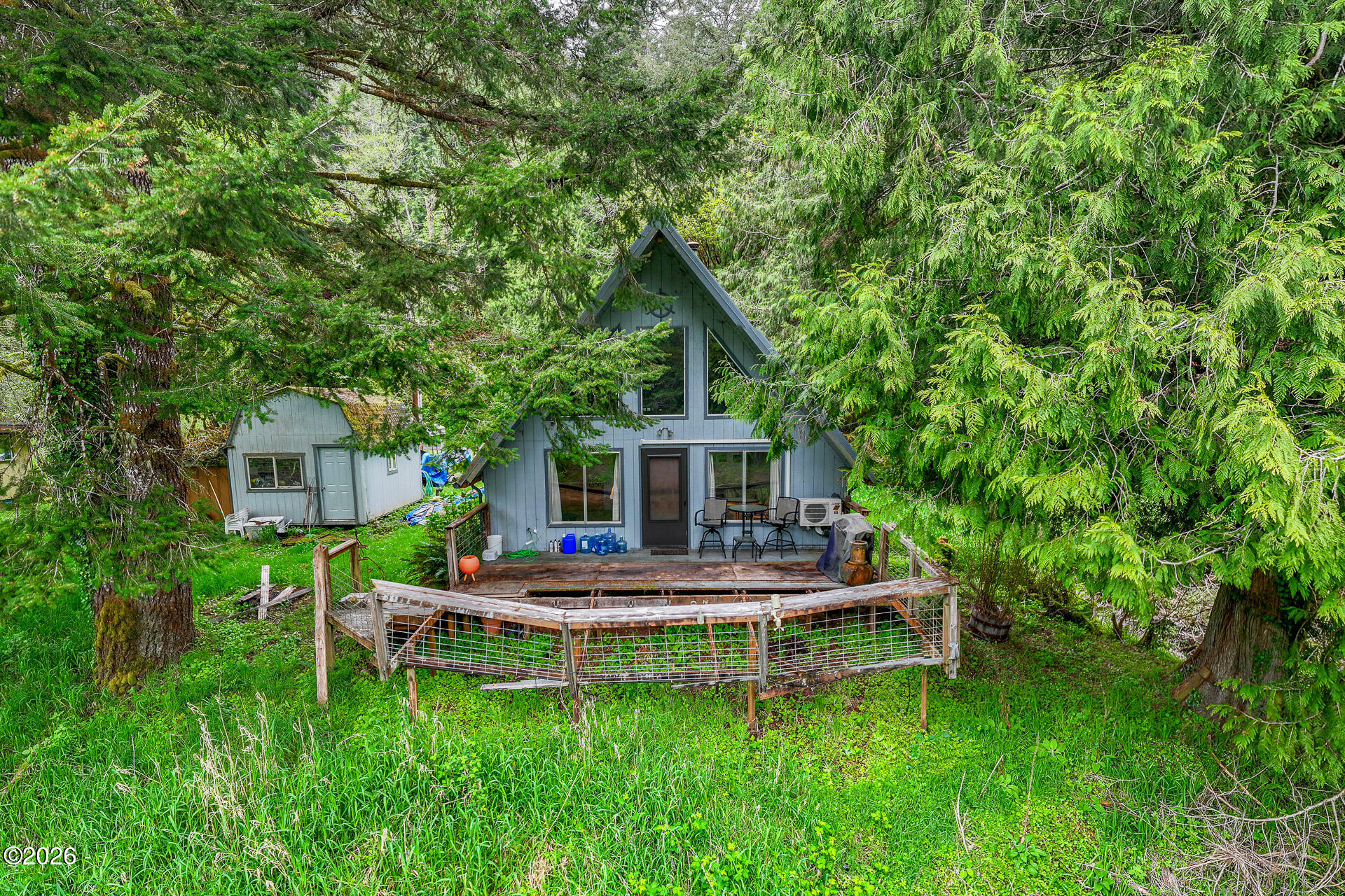 1844 Little Switzerland Road Tidewater, OR 97390 - Photo 5 of 24 River side view of Home