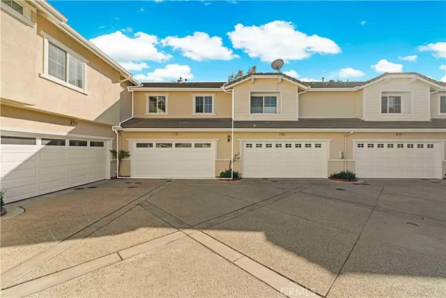 a view of a white building