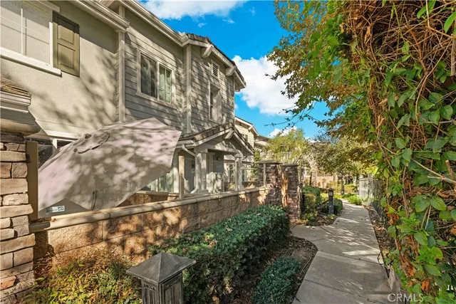 a view of a large building with large windows