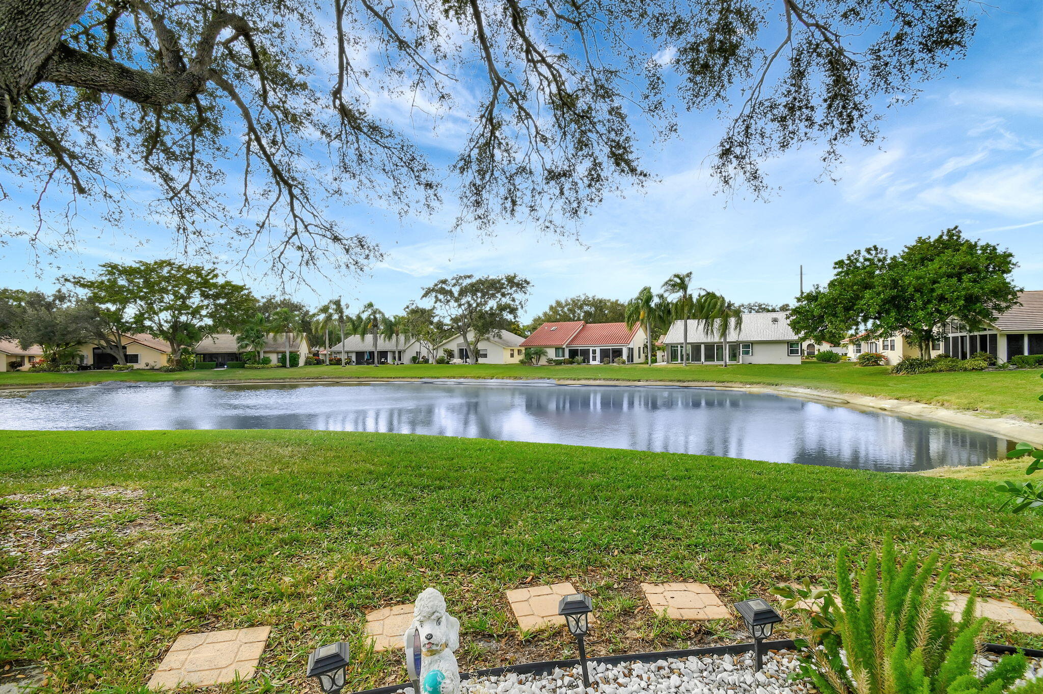 8451 Compass Drive Boynton Beach, FL 33436 - Photo 27 of 42 View of lake