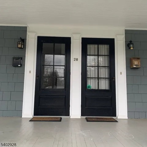 a view of front door