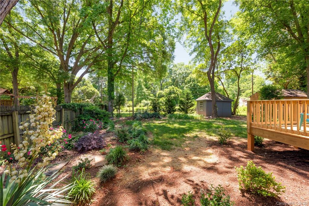 1416 Cortland Road East Charlotte, NC 28209 - Photo 11 of 26 a view of a backyard