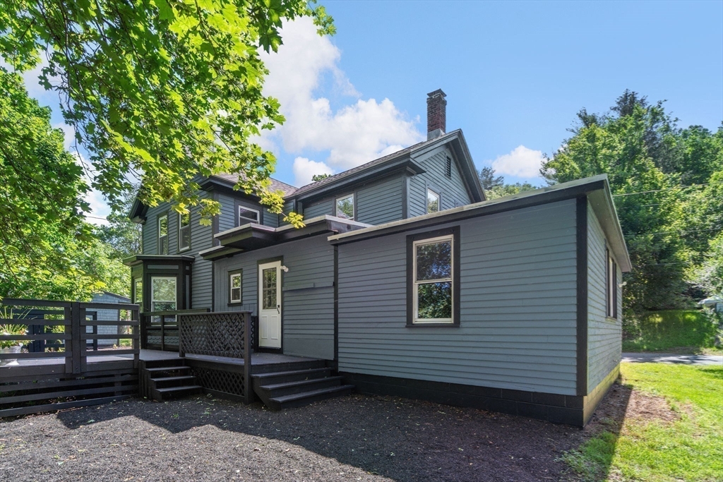 448 Washington Street Warren, MA 01083 - Photo 36 of 42 a view of a house with a yard