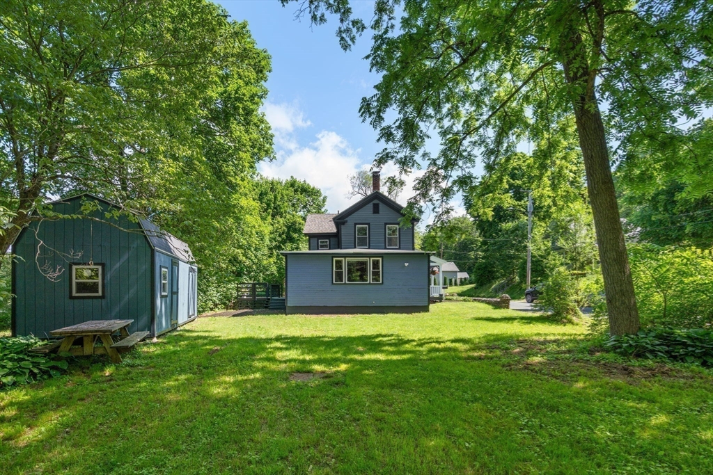 448 Washington Street Warren, MA 01083 - Photo 4 of 42 a view of a back yard