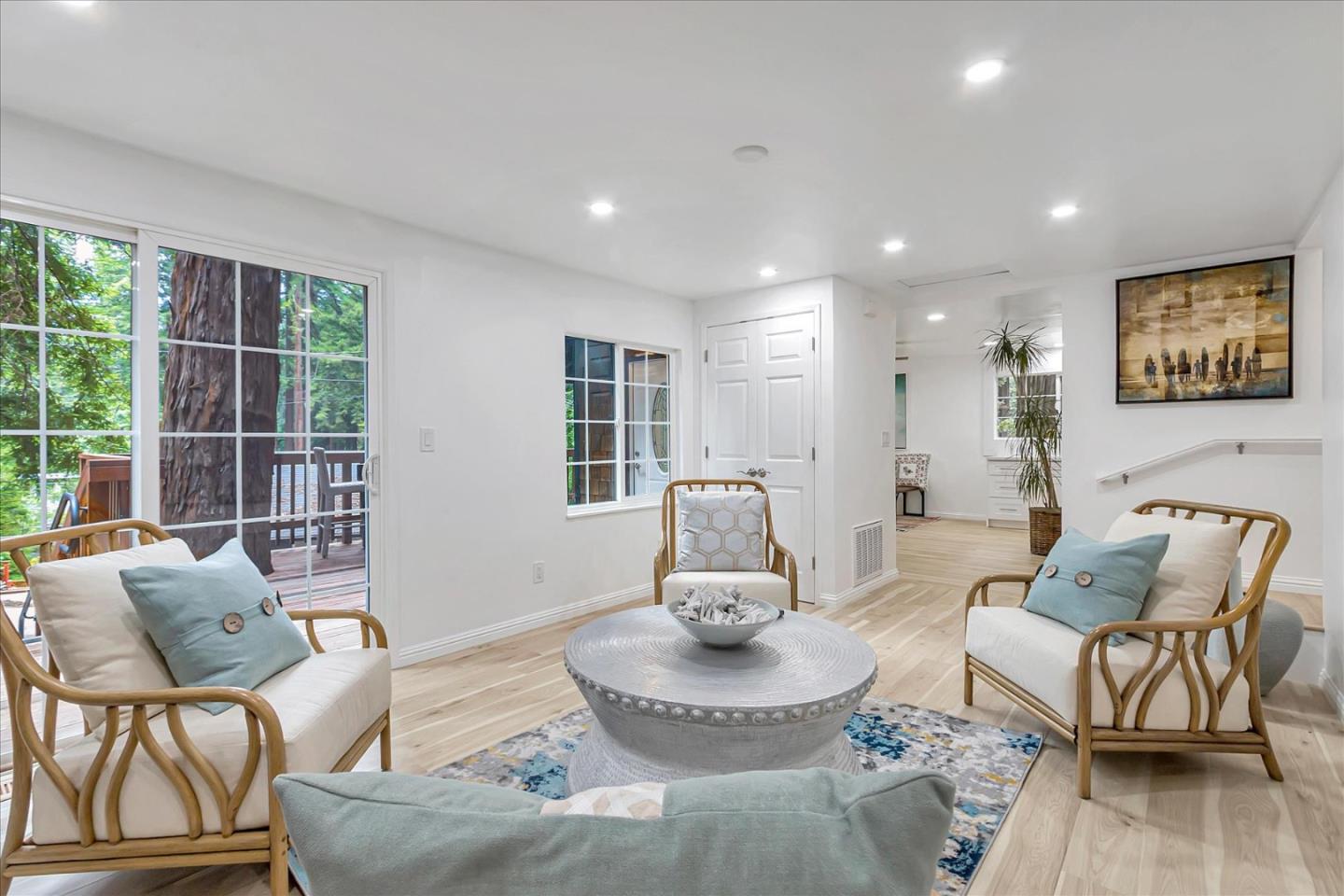 17550 Comanche Trail Los Gatos, CA 95033 - Photo 7 of 37 a living room with furniture and a large window