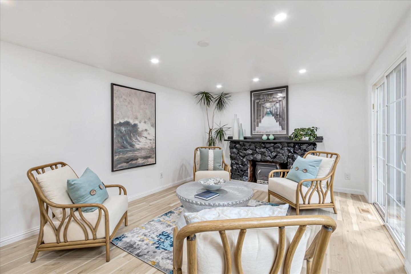 17550 Comanche Trail Los Gatos, CA 95033 - Photo 8 of 37 a view of a dining room with furniture