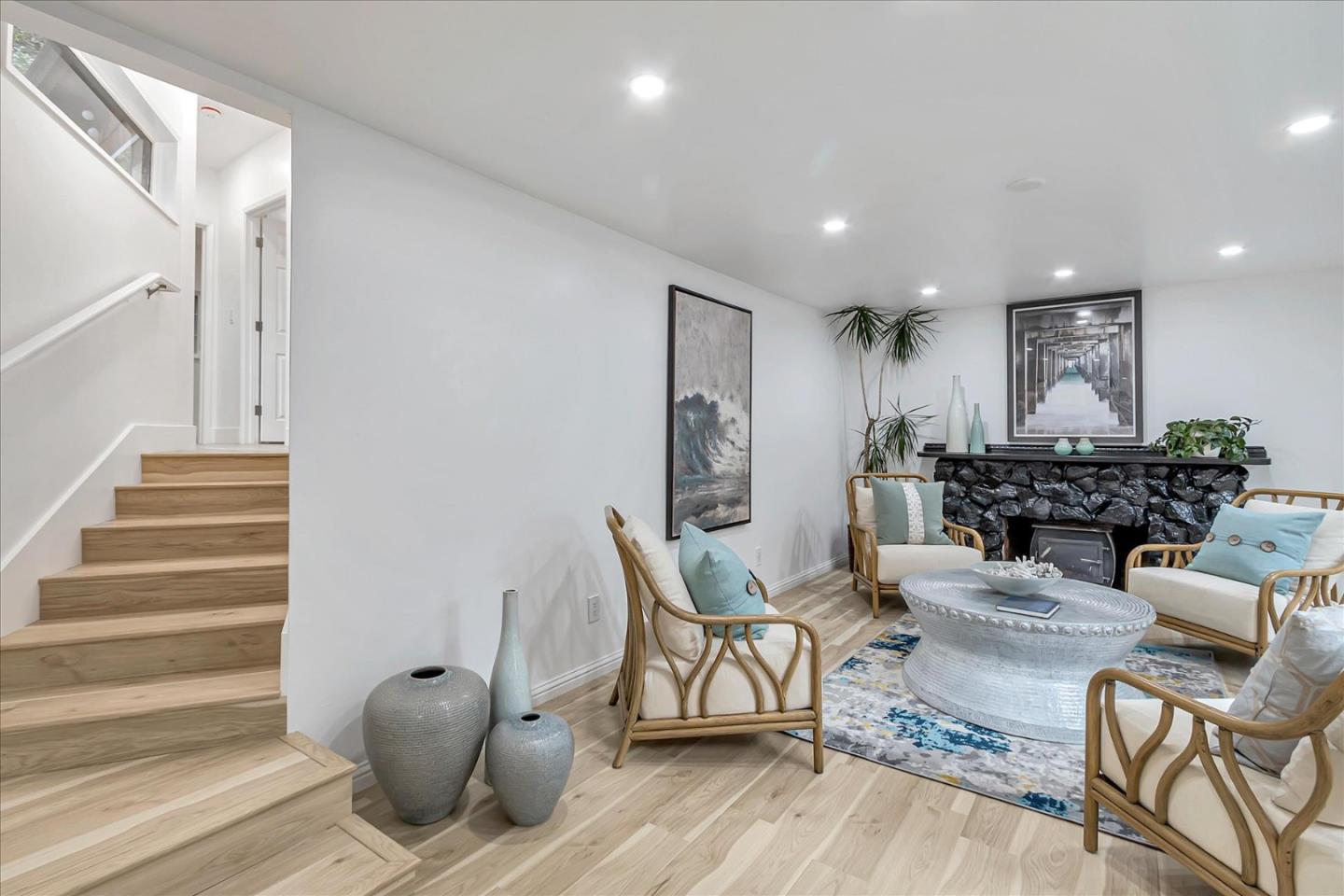 17550 Comanche Trail Los Gatos, CA 95033 - Photo 9 of 37 a living room with furniture and wooden floor