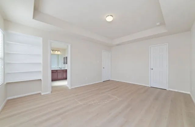 wooden floor in an empty room