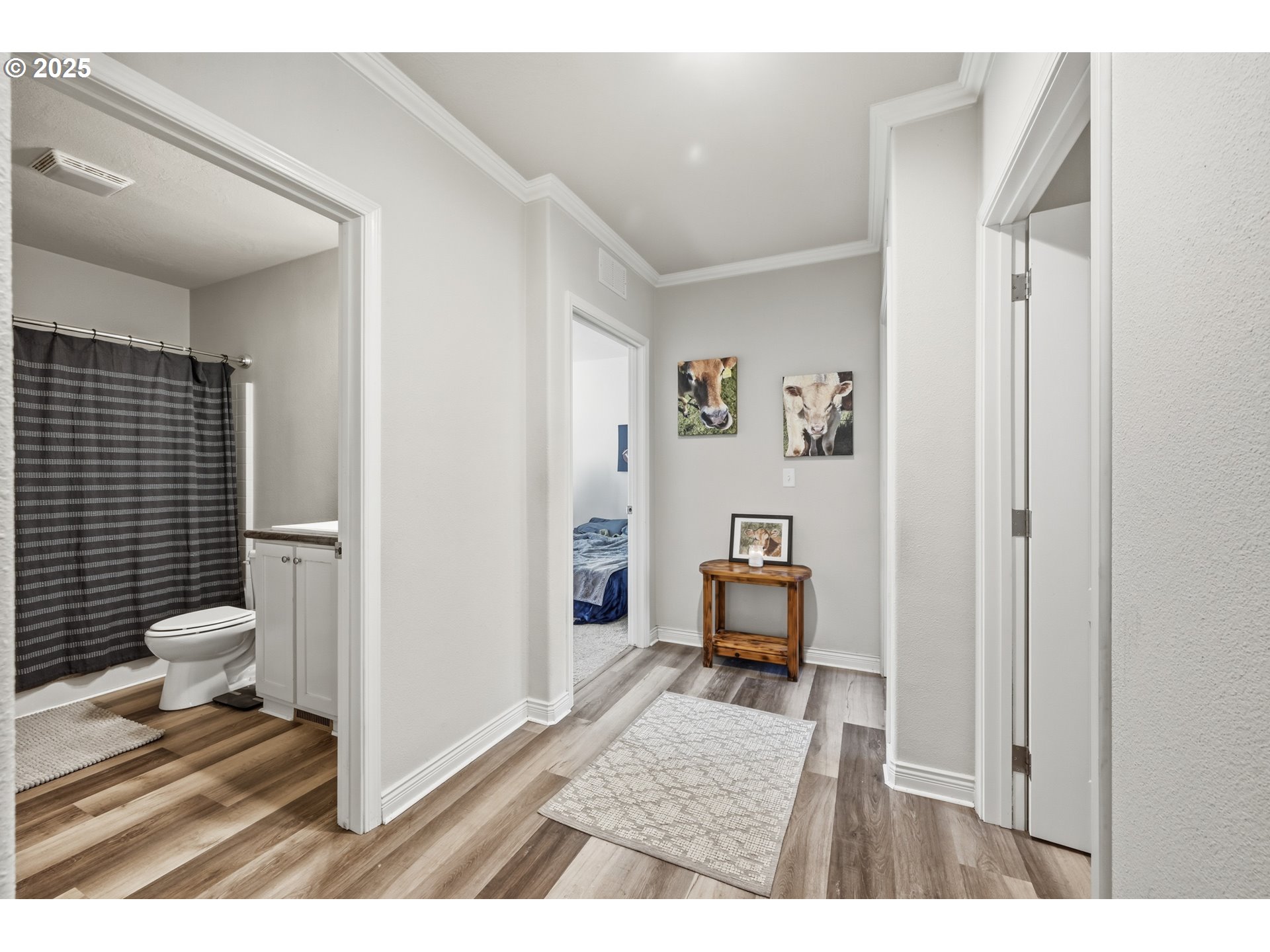 39557 Little Fall Creek Road Fall Creek, OR 97438 - Photo 27 of 43 a living room with furniture and a painting on the wall