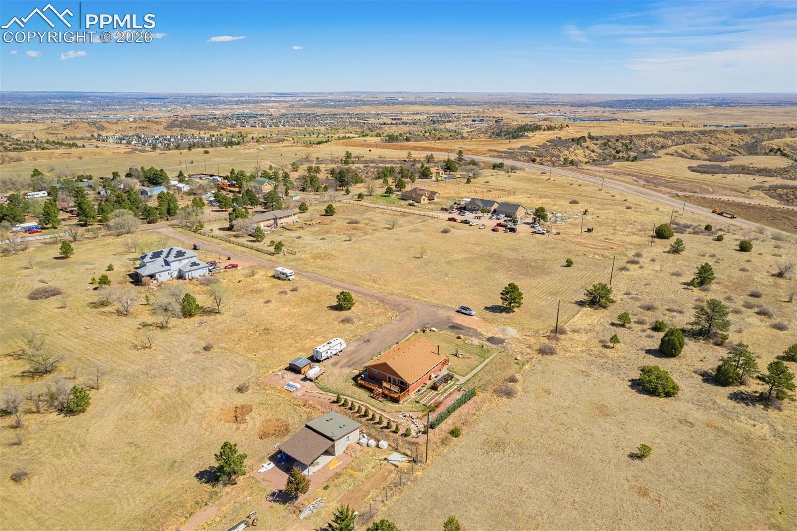 8480 Delaware Road Colorado Springs, CO 80926 - Photo 34 of 50 View of property location with rural landscape