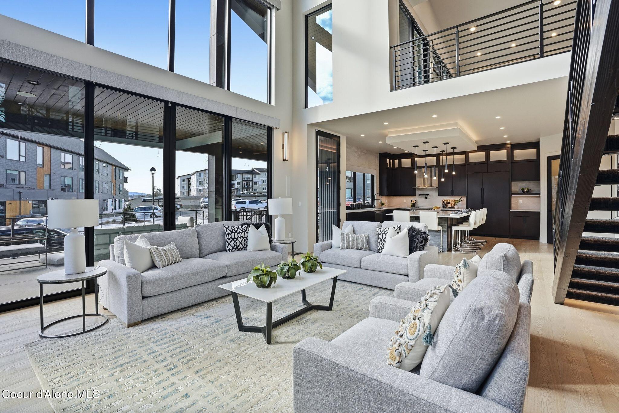 3092 North Atlas Road Coeur D'Alene, ID 83814 - Photo 9 of 41 Living and Kitchen