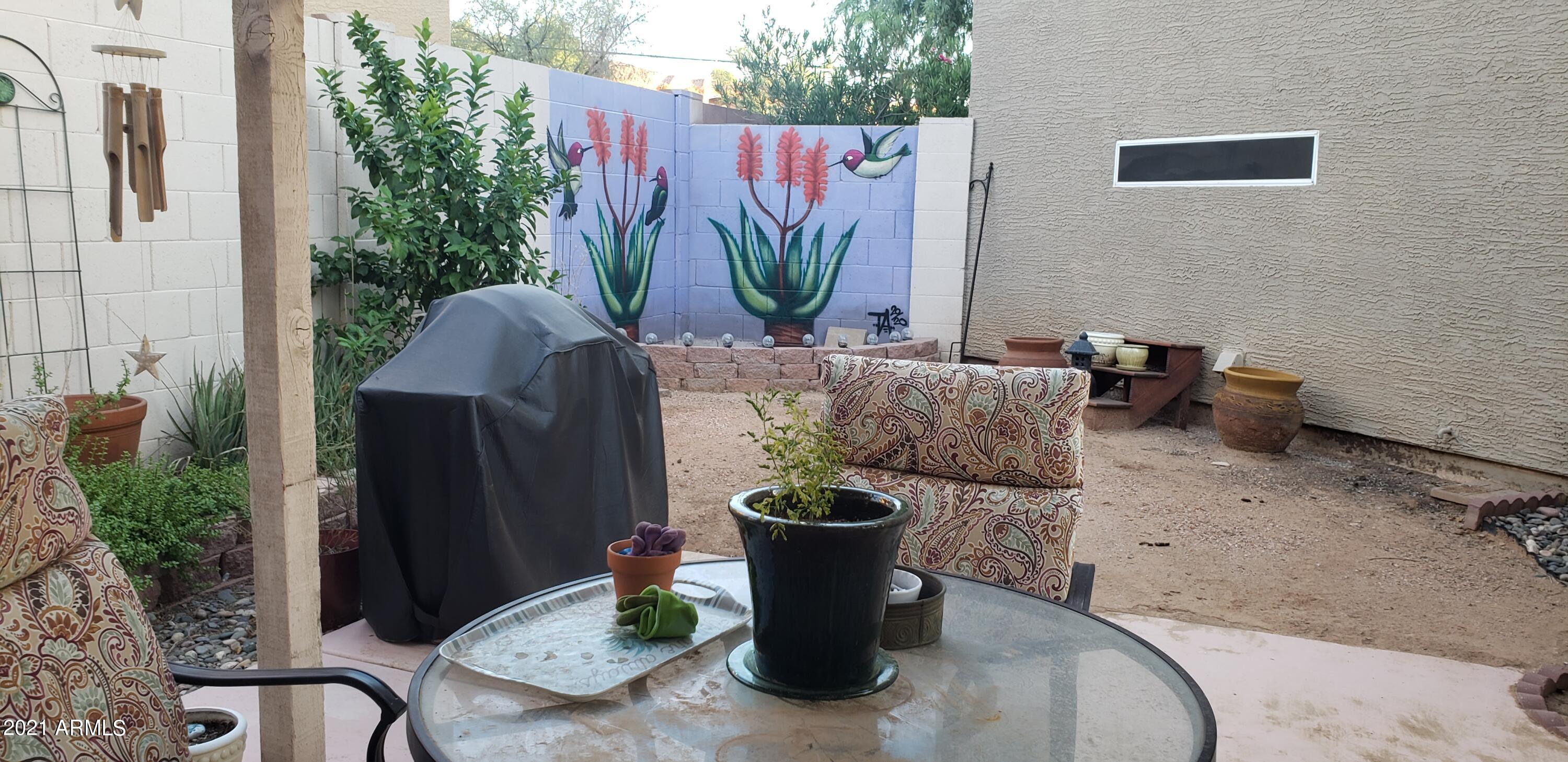 17606 North 17th Place, Unit 1033 Phoenix, AZ 85022 - Photo 18 of 23 back yard 1