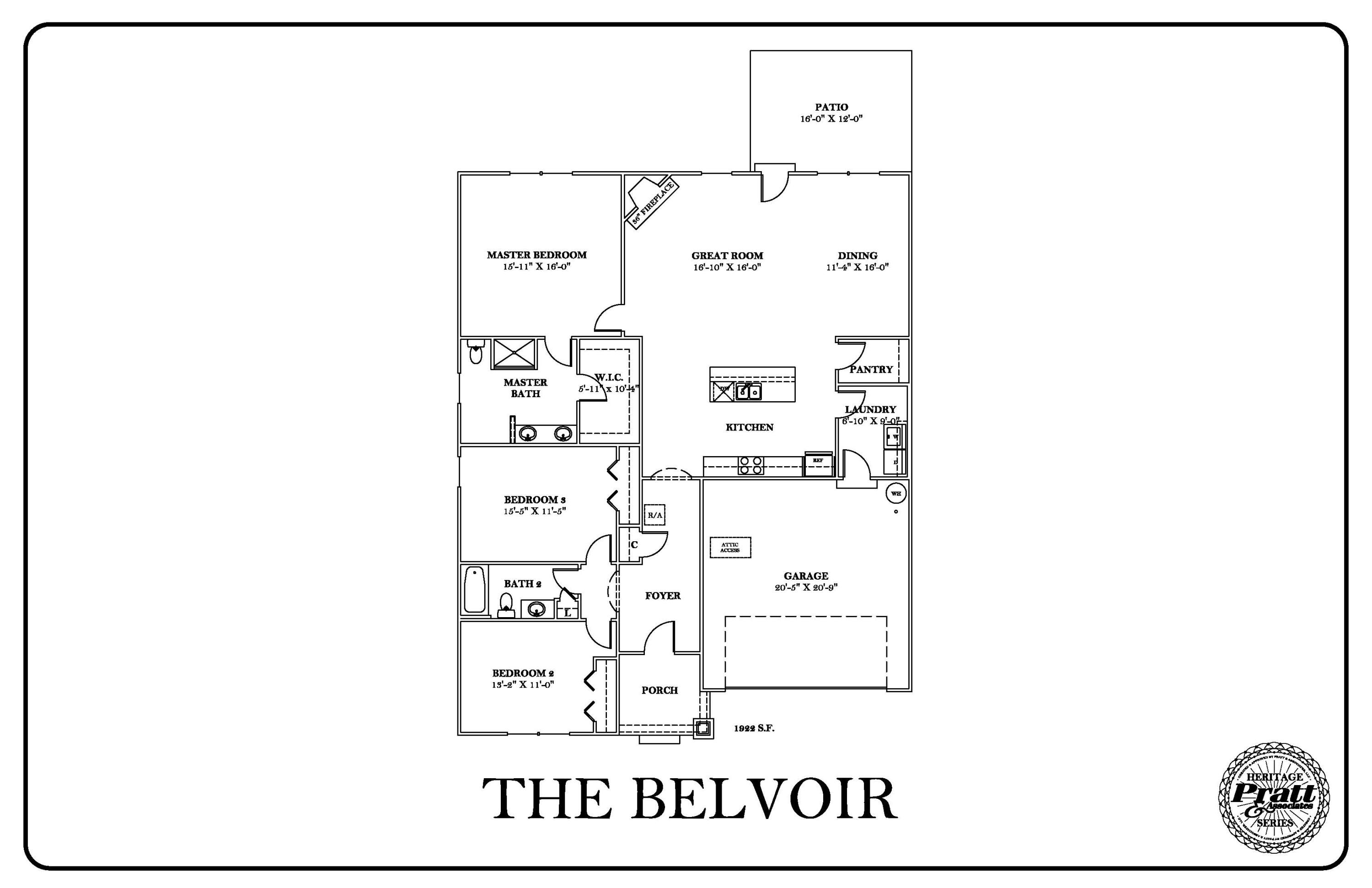 1963 Little Pond Road Northeast, Unit 64 Cleveland, TN 37323 - Photo 2 of 2 Belvoir Heritage 11x17 Presentation