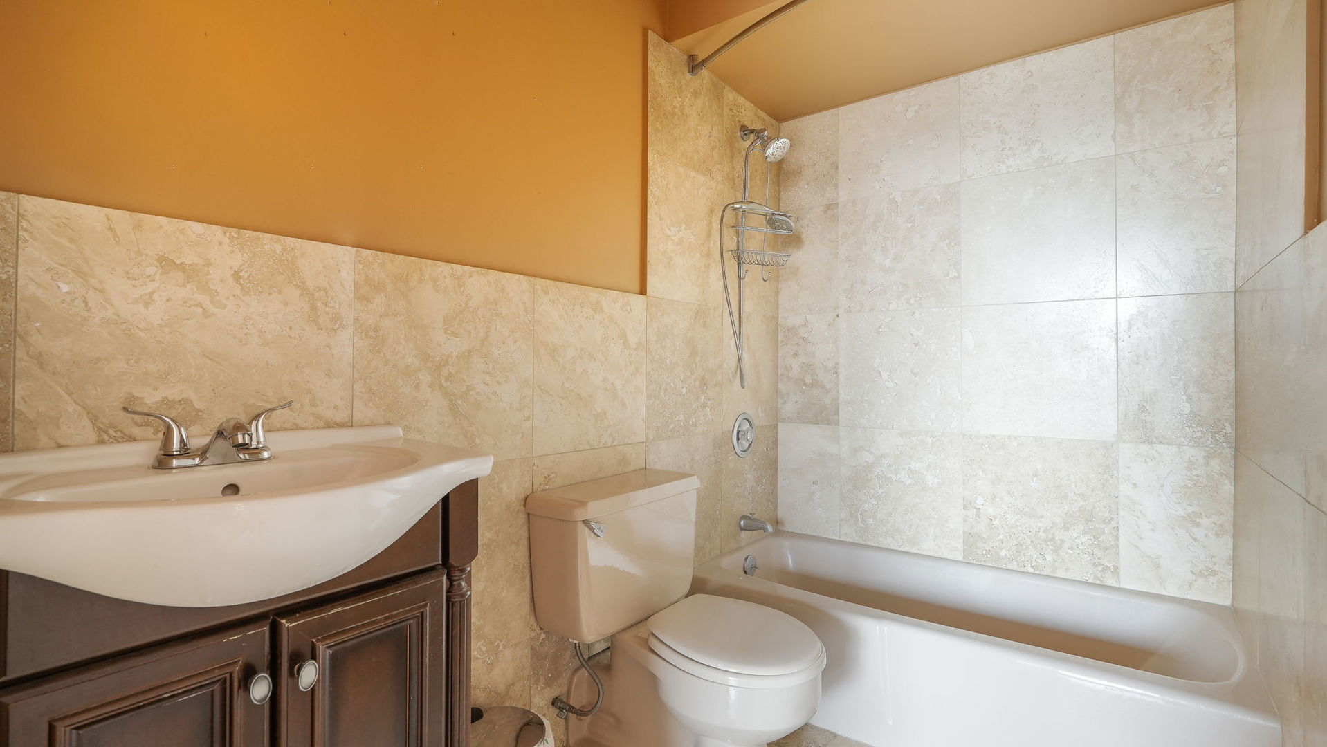 40 North Tower Road, Unit 4M Oak Brook, IL 60523 - Photo 5 of 17 a bathroom with a sink a toilet and shower