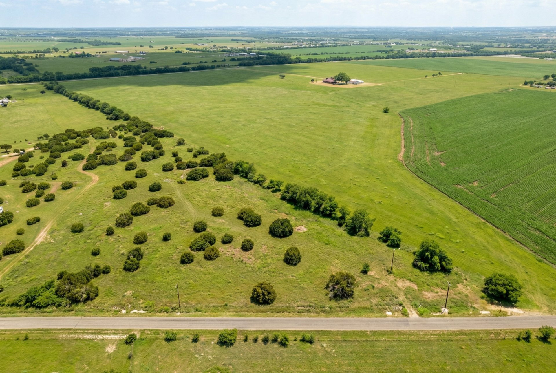562 County Road 154 Georgetown, TX 78626 - Photo 1 of 13 Aerial view of sparsely populated area