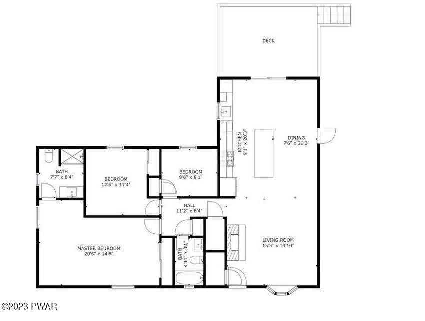 746 Raymondskill Road Milford, PA 18337 - Photo 27 of 27 floor plan