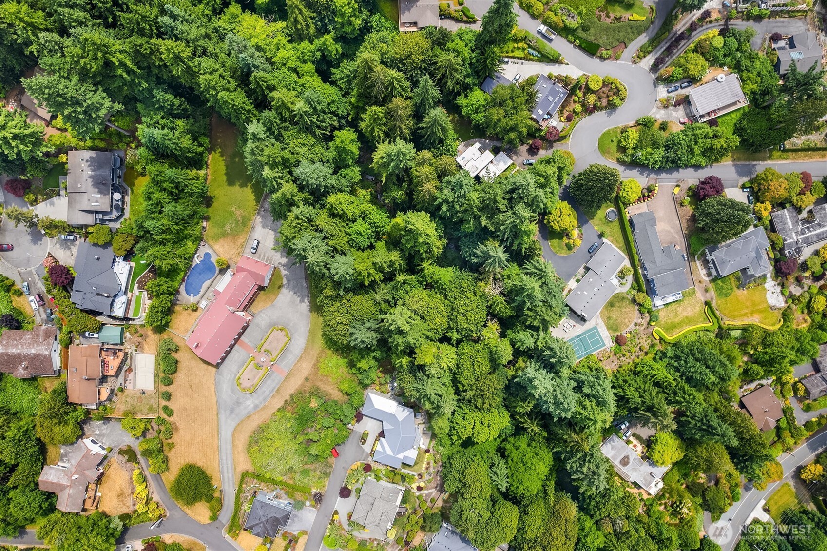 8036 Cyrus Place Edmonds, WA 98026 - Photo 13 of 16 a bird view of multi story residential apartment building