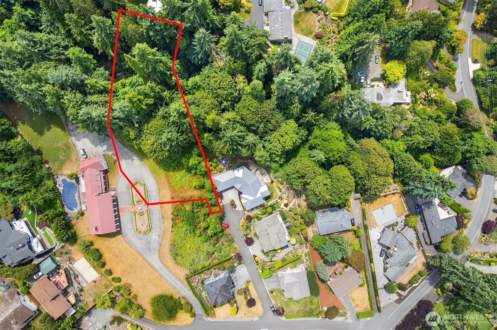 8036 Cyrus Place Edmonds, WA 98026 - Photo 3 of 16 an aerial view of residential houses with yard