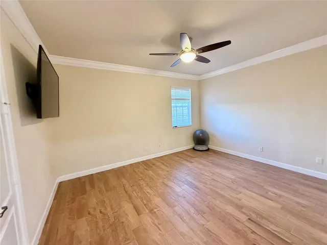 wooden floor in an empty room