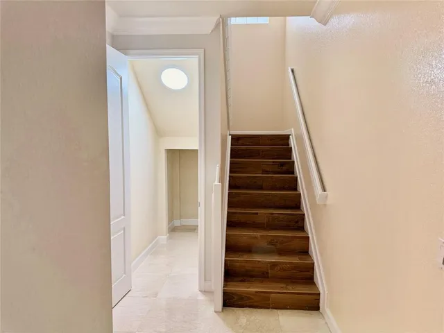 a view of entryway and hall