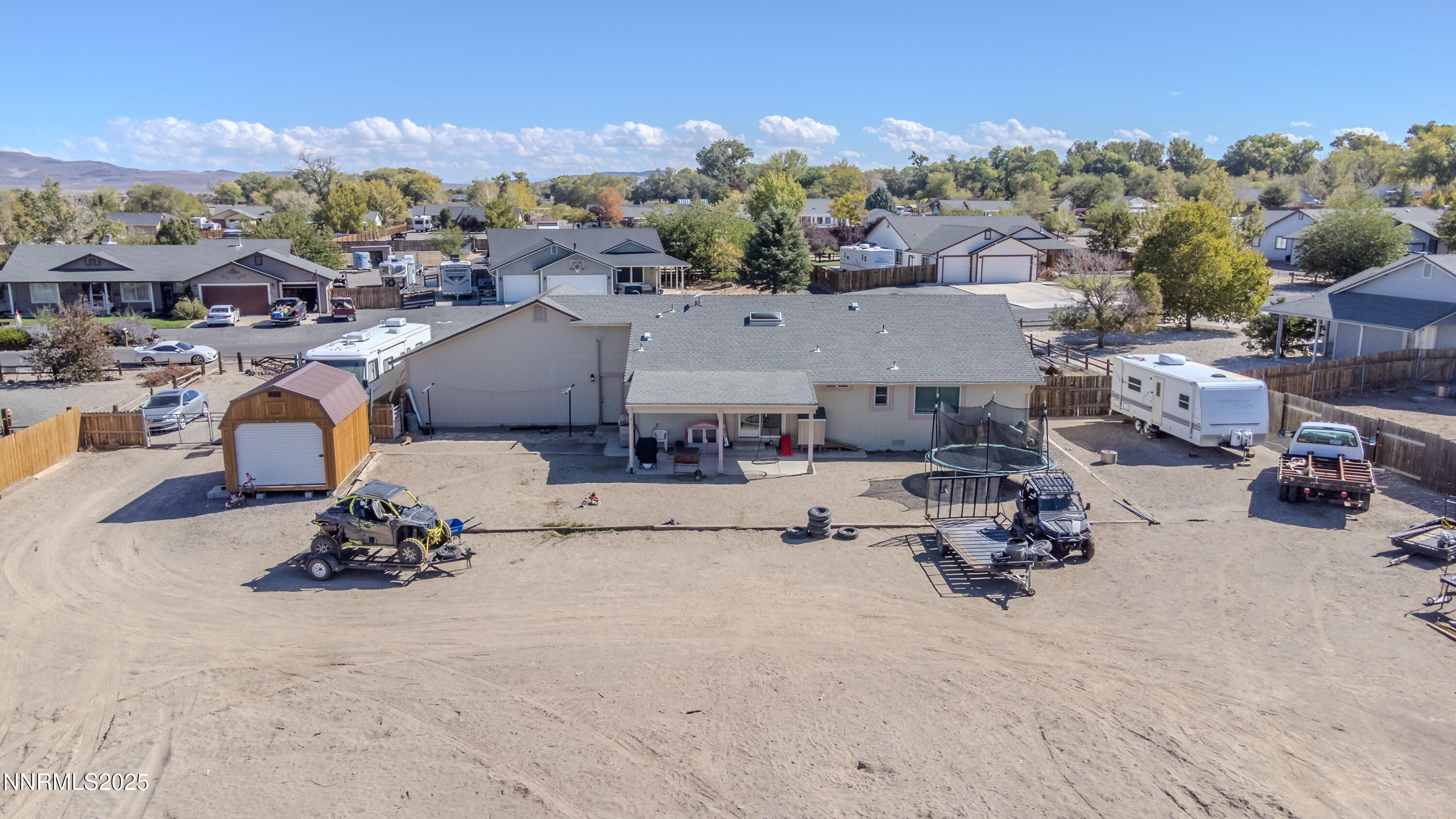 141 Country Ranch Road Fernley, NV 89408 - Photo 41 of 43 an aerial view of a