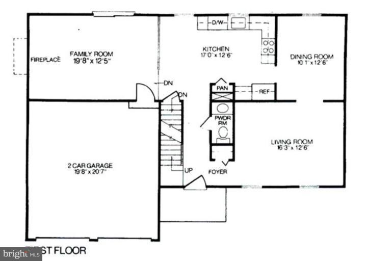 8435 Hunt Valley Drive Vienna, VA 22182 - Photo 26 of 27 Floor Plan #1