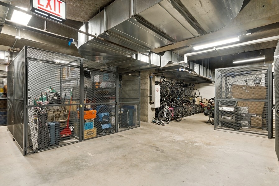 10 East Delaware Place, Unit 21D Chicago, IL 60611 - Photo 31 of 33 a view of a storage room with a lot of stuff
