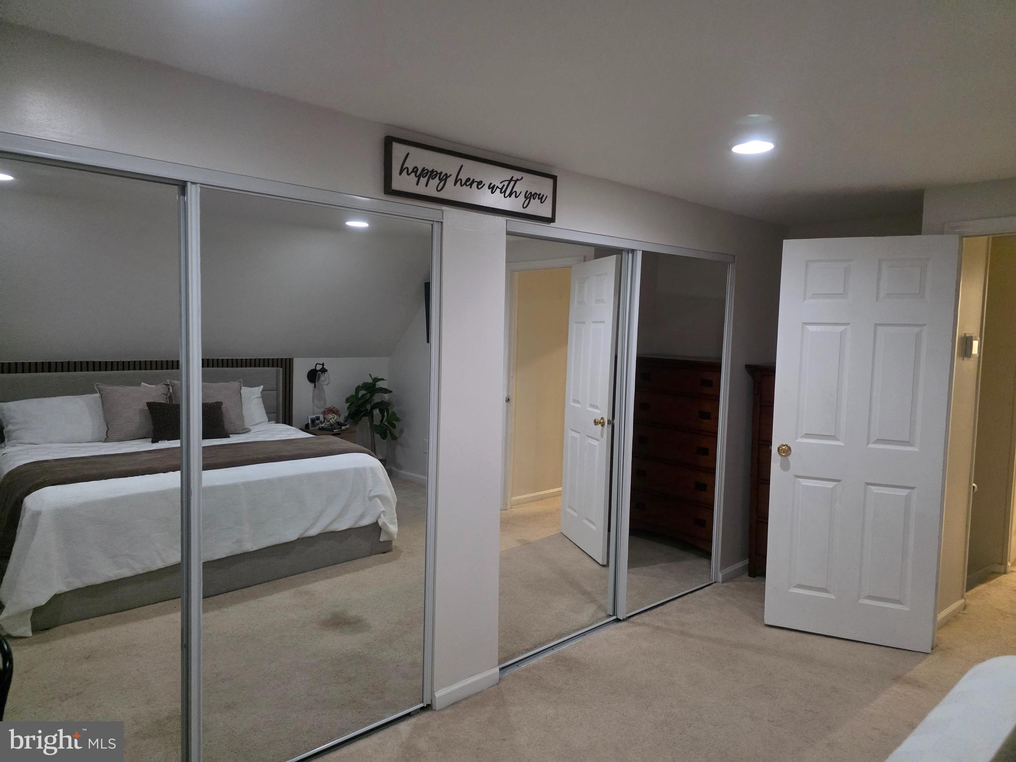 44 Peacock Lane Willingboro, NJ 08046 - Photo 16 of 23 a bedroom with a bed and a walk in closet