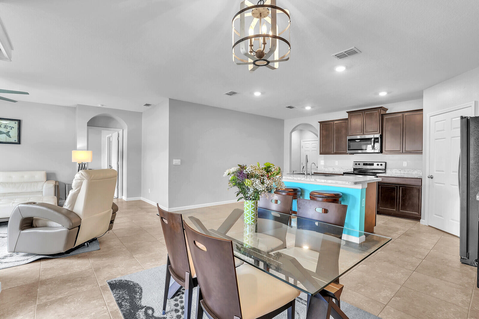 1401 Southeast Portillo Road Port St. Lucie, FL 34952 - Photo 20 of 41 Another view of dining and kitchen