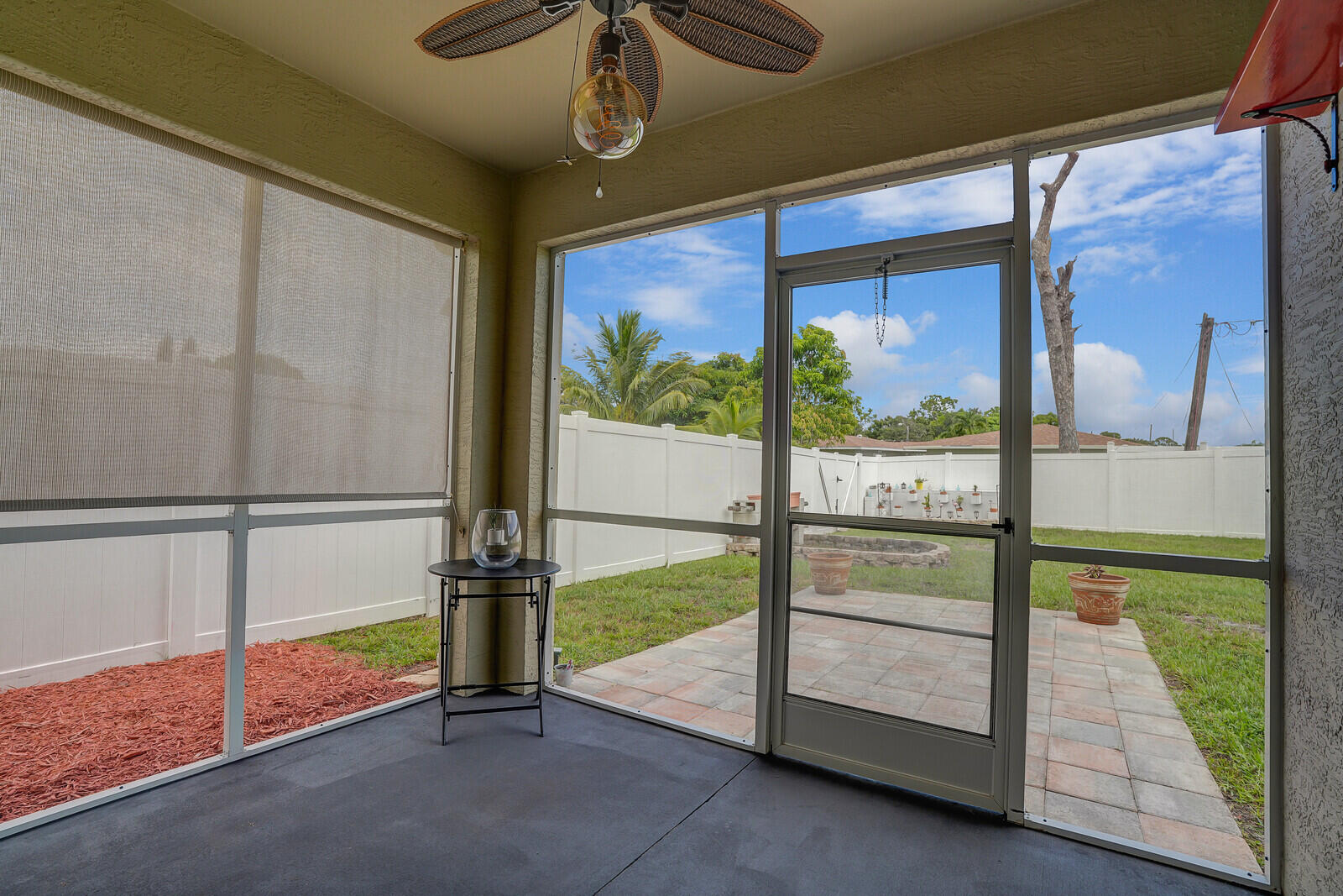 1401 Southeast Portillo Road Port St. Lucie, FL 34952 - Photo 35 of 41 Rear screened in porch