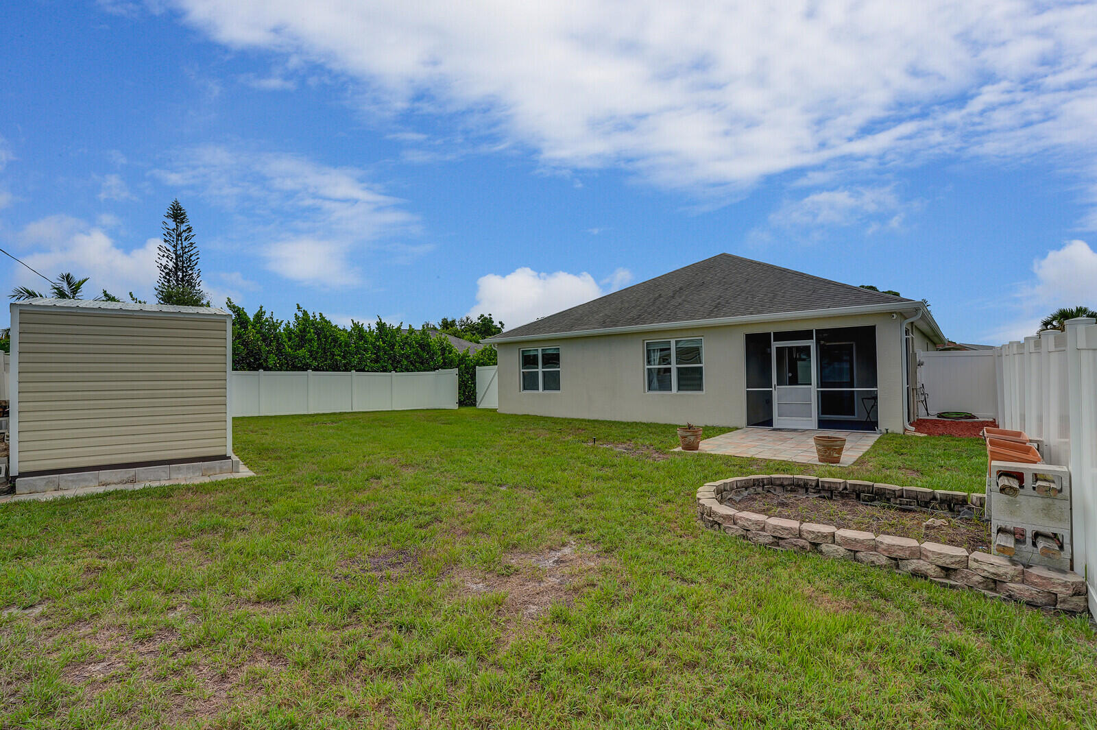 1401 Southeast Portillo Road Port St. Lucie, FL 34952 - Photo 38 of 41 Backyard