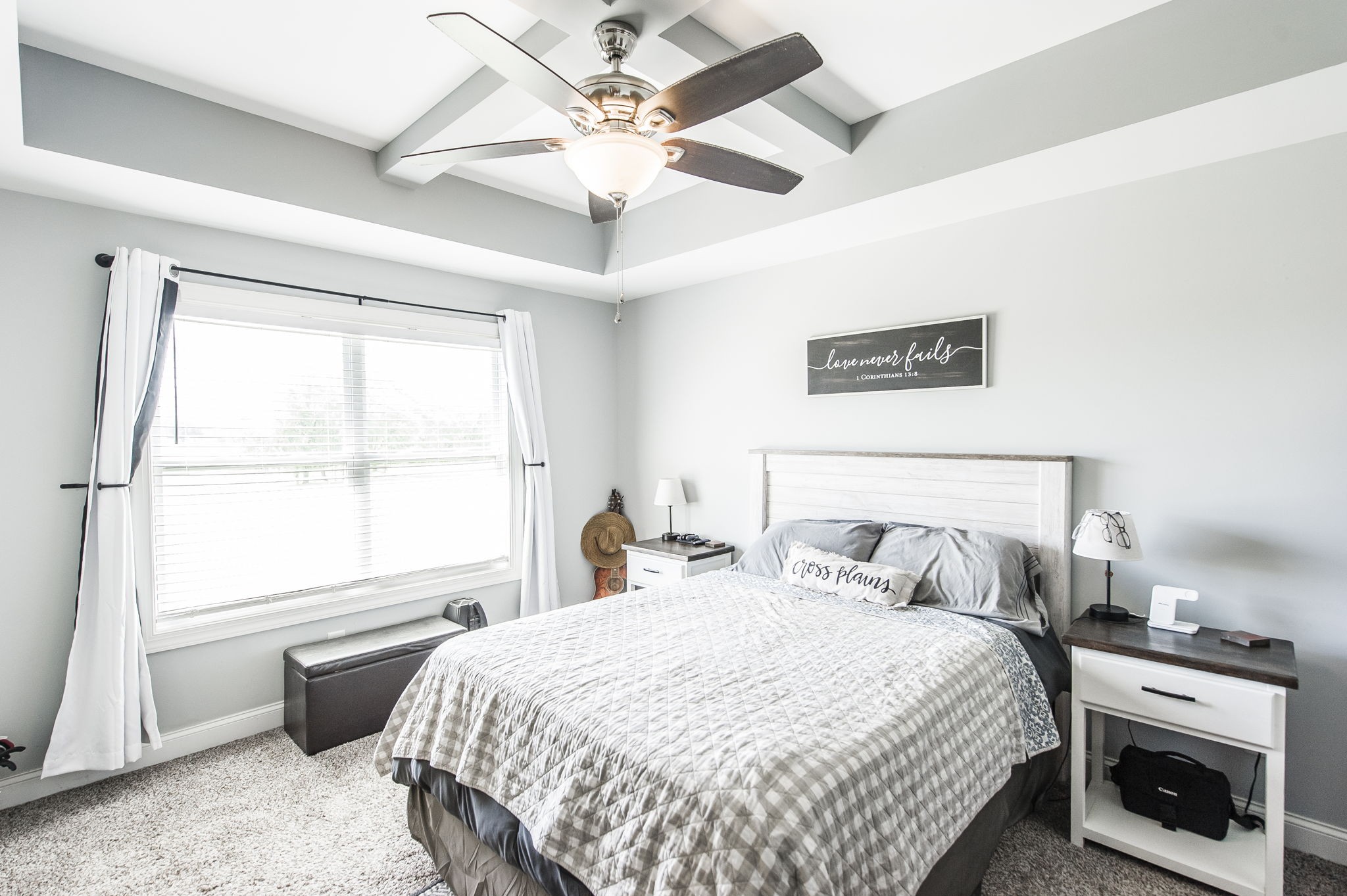 1261 Friendship Road Cross Plains, TN 37049 - Photo 20 of 47 a bedroom with a large bed and a window