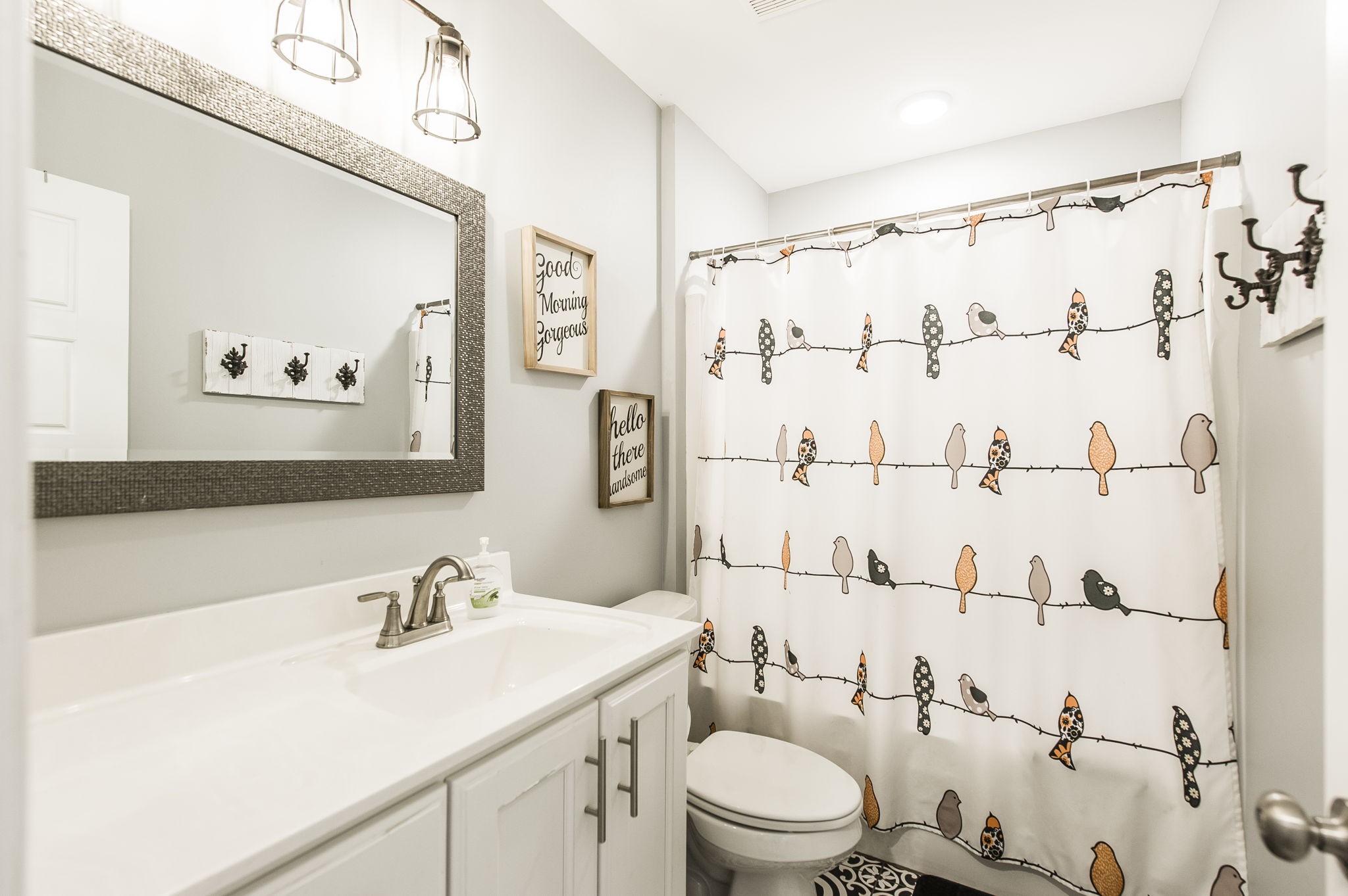 1261 Friendship Road Cross Plains, TN 37049 - Photo 26 of 47 a bathroom with a sink toilet and shower
