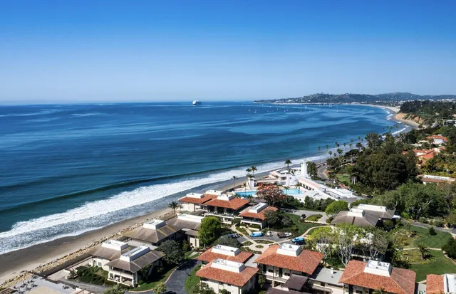 a view of city and mountain