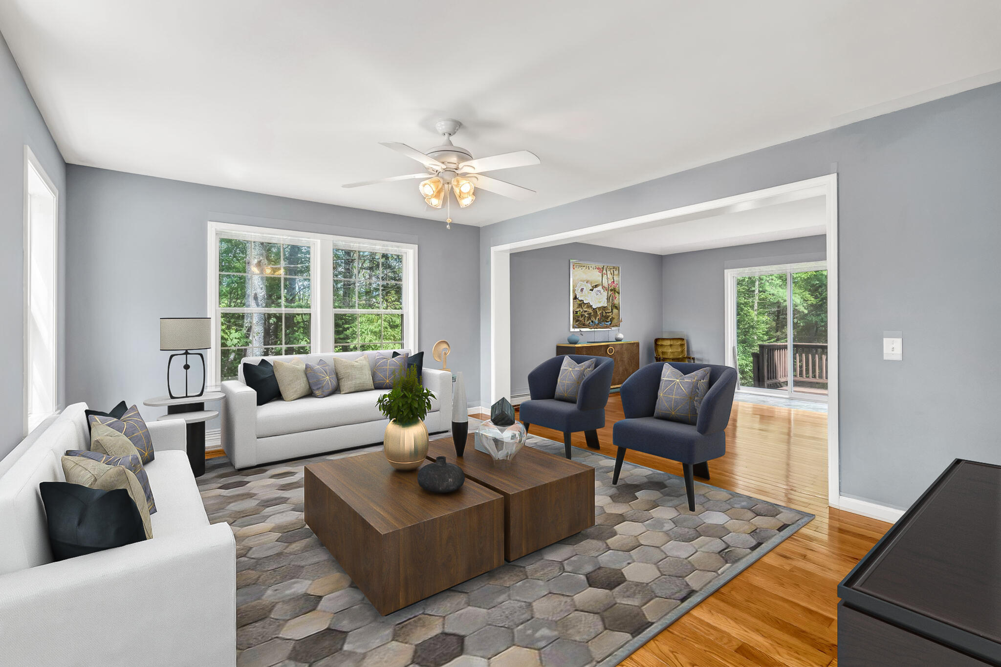 25 North End Road Georgetown, ME 04548 - Photo 9 of 61 Virtual Living room 2