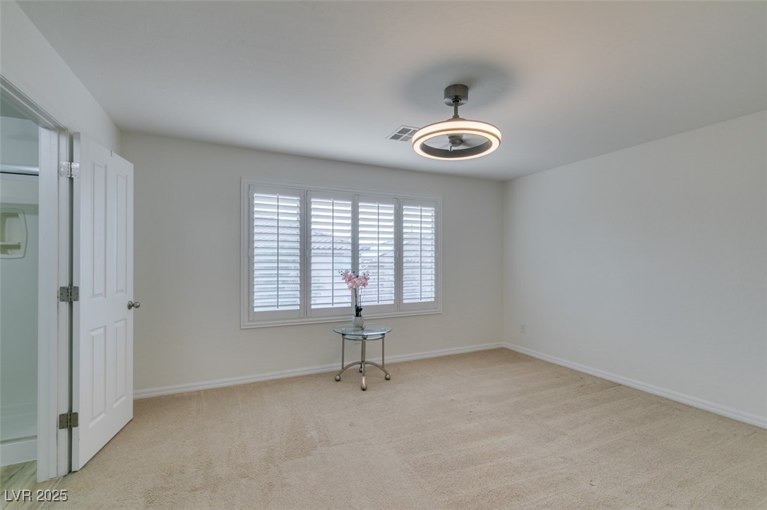 2617 Courgette Way Henderson, NV 89044 - Photo 40 of 52 Large, large living room with LED light fan to allow cool and hot air. Perfect ventilation throughout the year!
