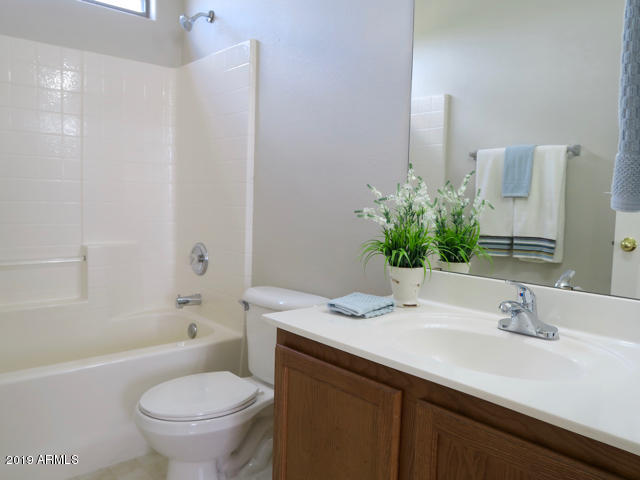10442 East Butte Street Apache Junction, AZ 85120 - Photo 30 of 49 a bathroom with a sink toilet and shower