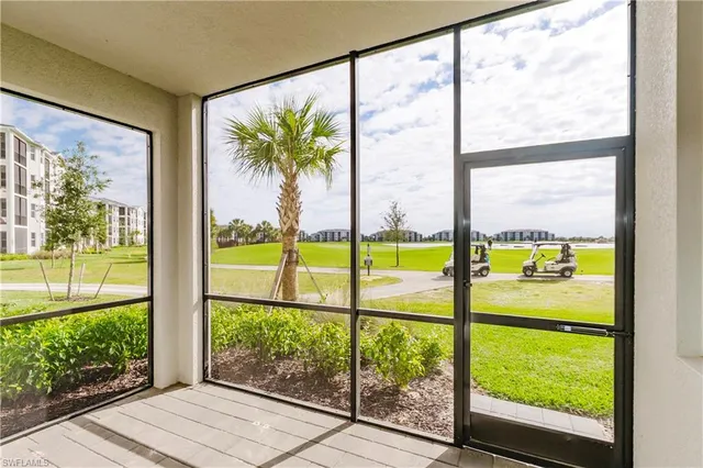 a view of sky from window