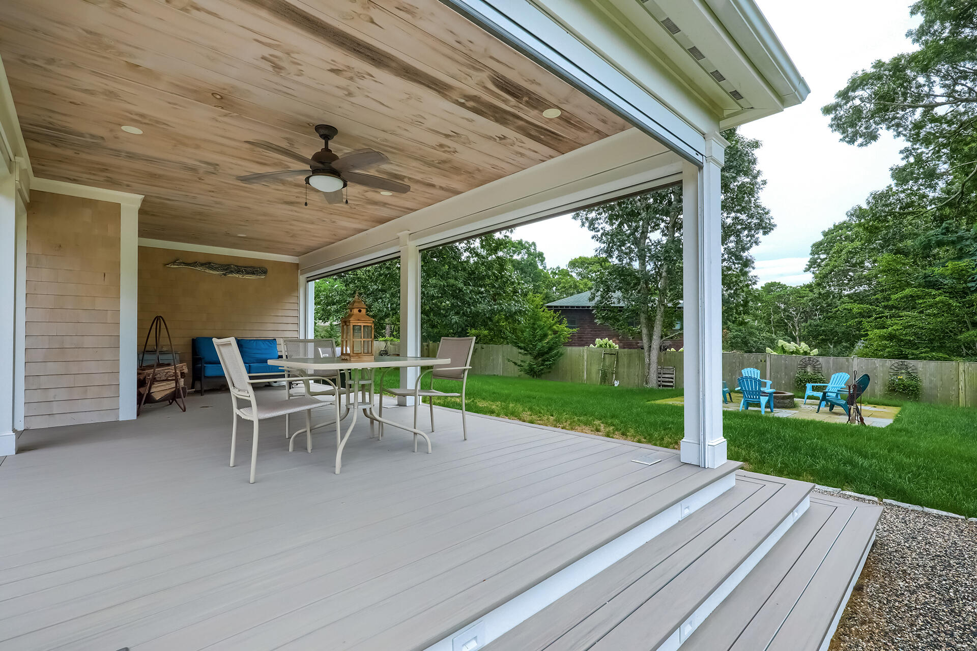 25 Upper Marsh Road Wellfleet, MA 02667 - Photo 17 of 23 Deck wit Retractable Screens