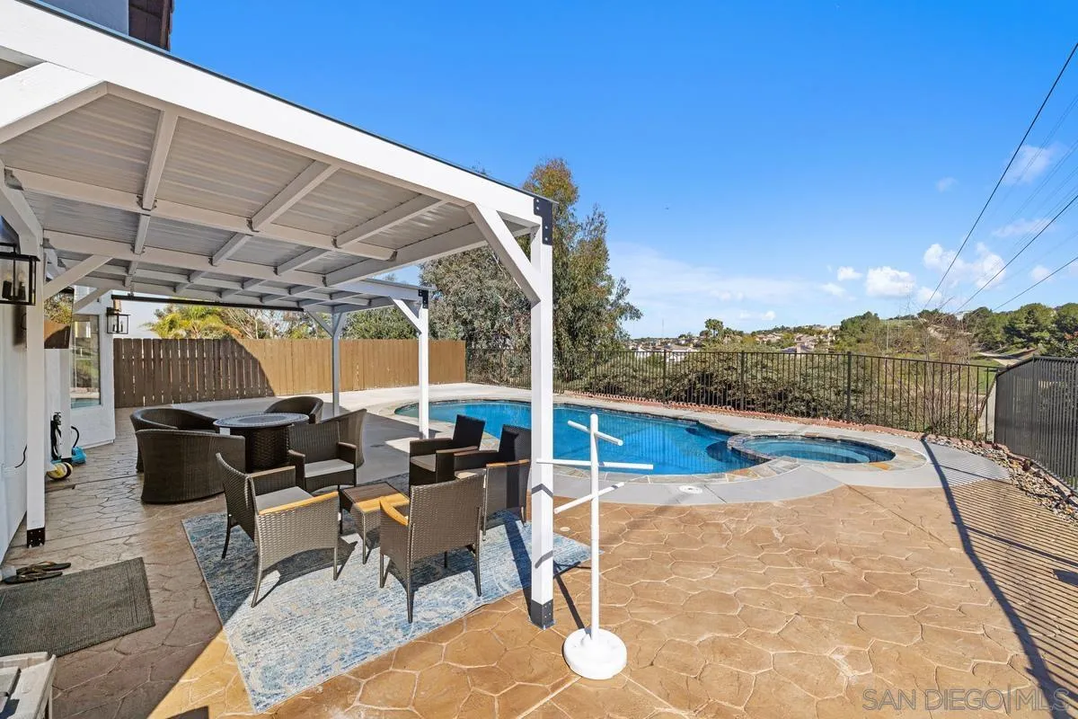 2259 Rolling Ridge Road Chula Vista, CA 91914 - Photo 50 of 52 a view of swimming pool with outdoor seating and plants