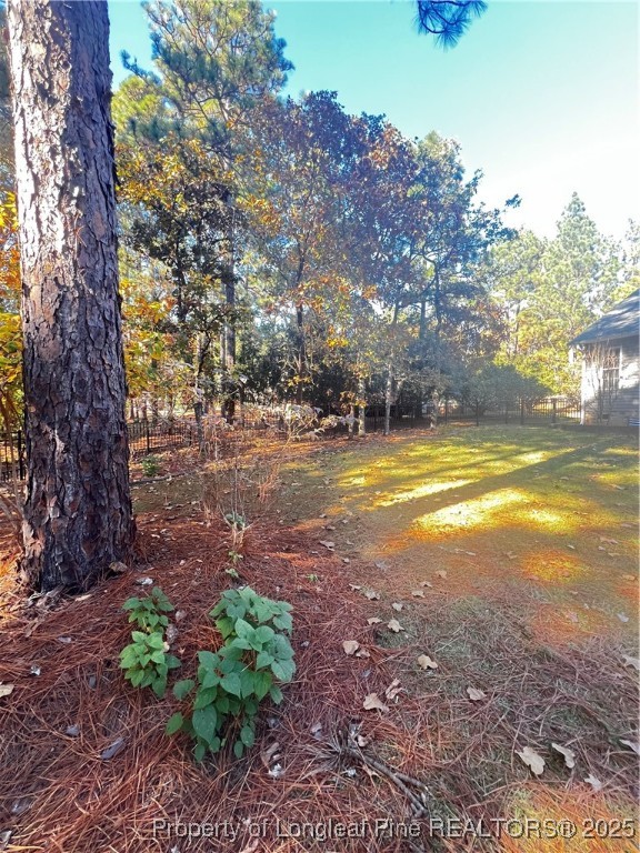 208 Wood Run Sanford, NC 27332 - Photo 24 of 29 a view of a yard with swimming pool
