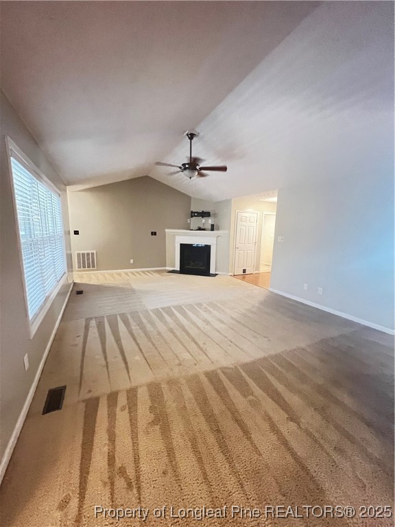 208 Wood Run Sanford, NC 27332 - Photo 8 of 29 a view of an empty room with a fireplace