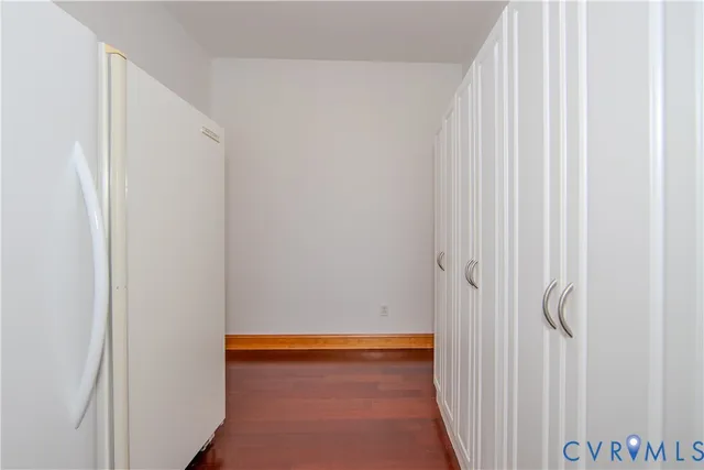 a view of storage and utility room