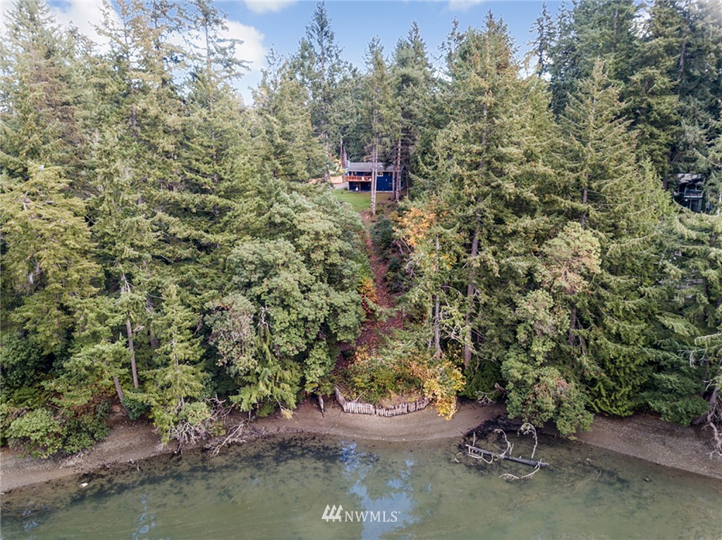 a view of outdoor space and a lake view