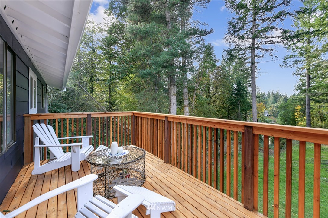 2507 Rocky Point Road Northwest Bremerton, WA 98312 - Photo 17 of 31 a view of balcony with furniture