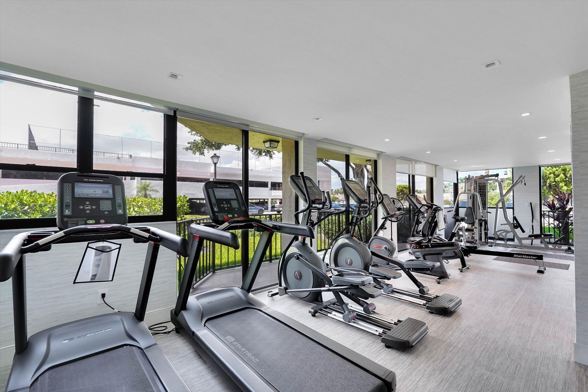 859 Jeffery Street, Unit 306 Boca Raton, FL 33487 - Photo 66 of 75 East Gym