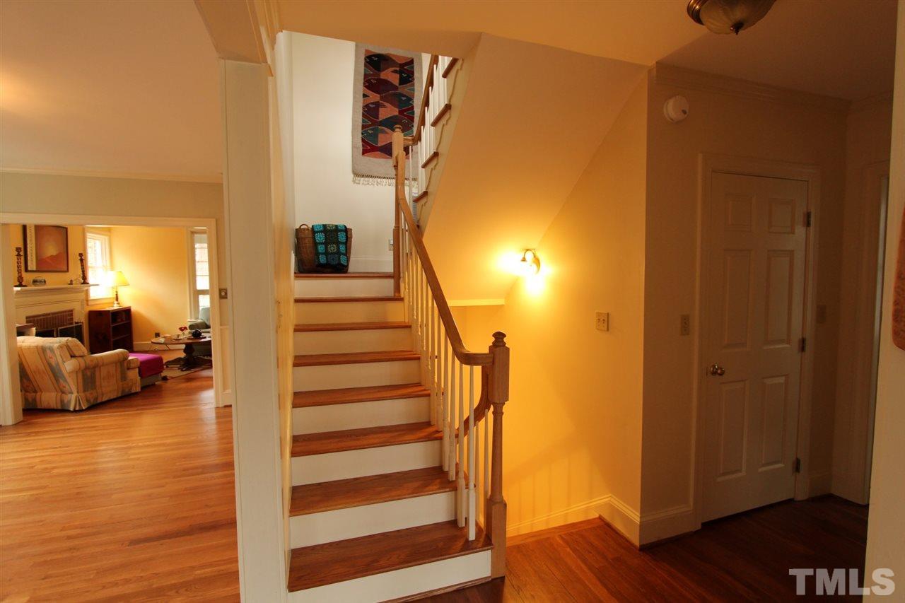 2823 Oberry Street Raleigh, NC 27607 - Photo 6 of 25 Stairs to 2nd floor and basement