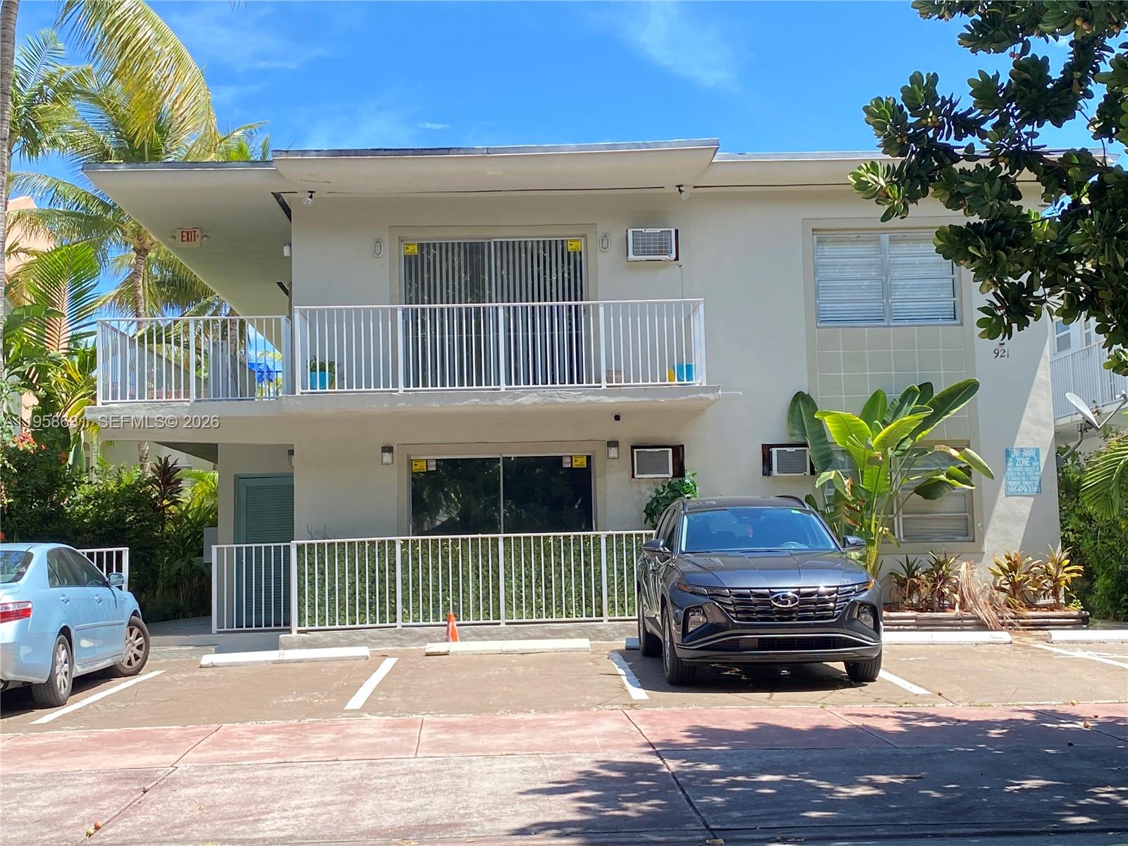 921 Meridian Avenue, Unit 7 Miami Beach, FL 33139 - Photo 1 of 33 a house view with a garden space