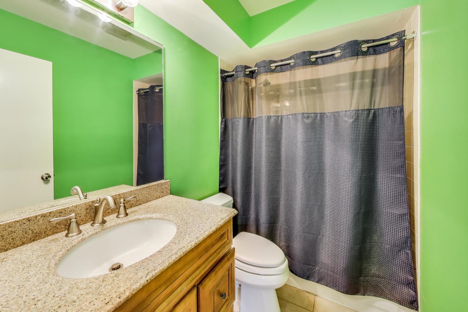 5370 Sequoia Court Gurnee, IL 60031 - Photo 17 of 29 a bathroom with a granite countertop sink toilet and shower